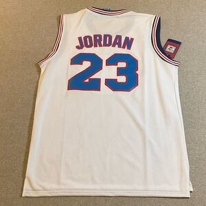 Champion Tune Squad Jordan Jersey with Red and Blue Accents